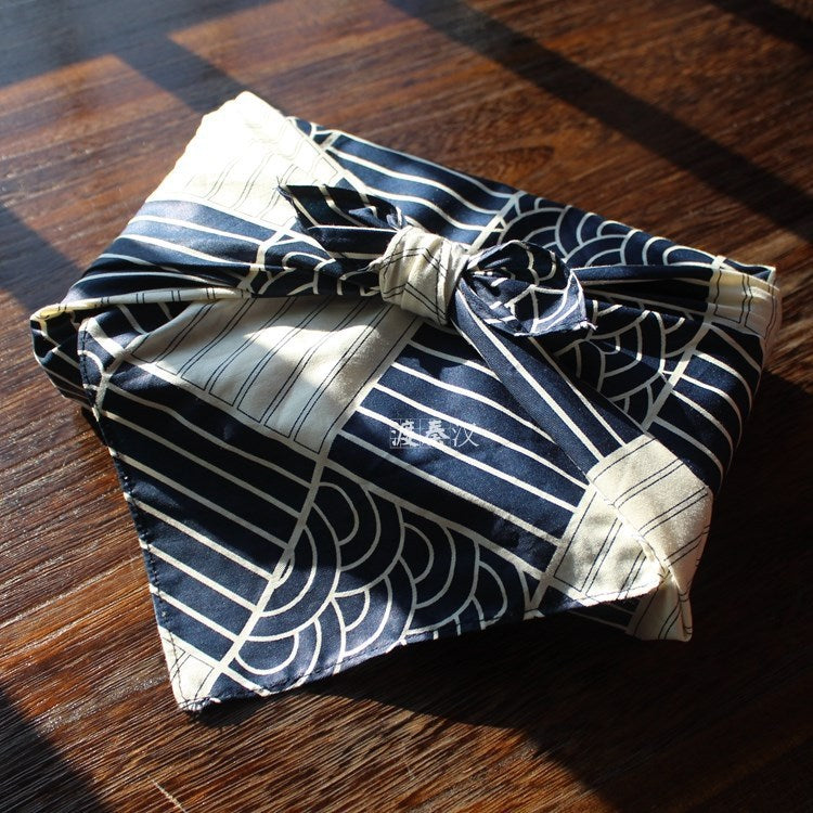 Zen Style Suede Wrapped Lunch Box