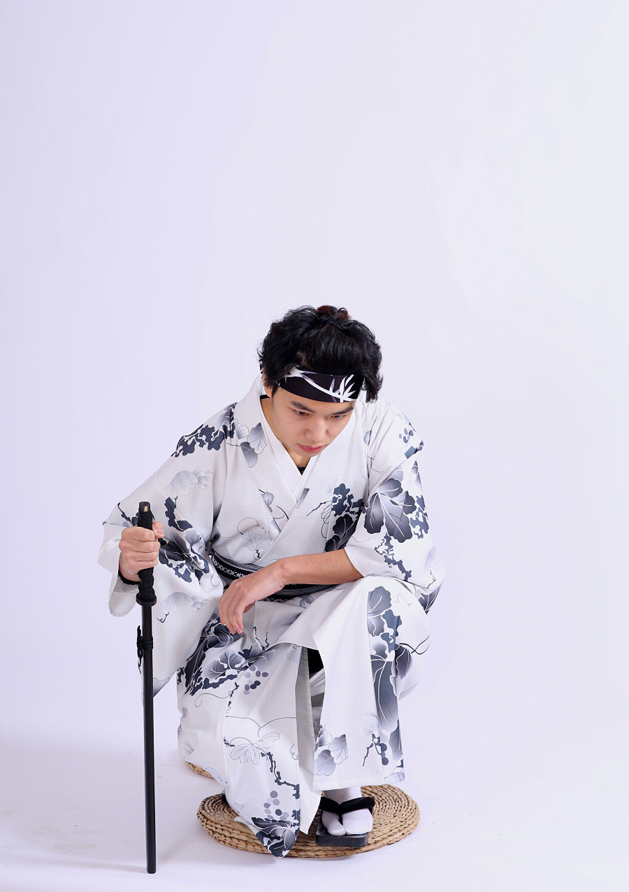 White Elegance Kimono Set