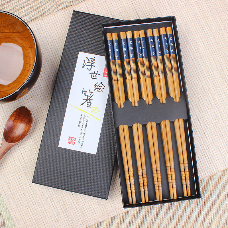 Wabi Bamboo Chopsticks Set