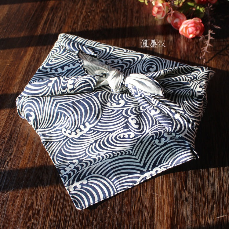 Zen Style Suede Wrapped Lunch Box