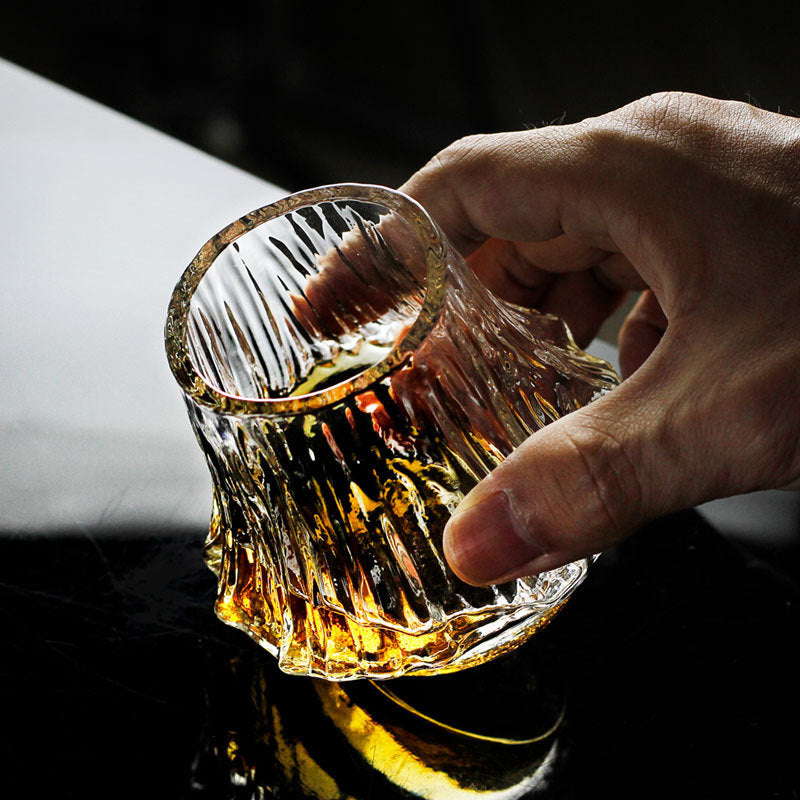 Whisky Glass Edo Glass Mt. Fuji Style｜江戸グラス 富士山スタイル ウイスキーグラス
