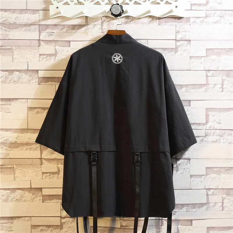 Japanese Style Loose Kimono Shirt