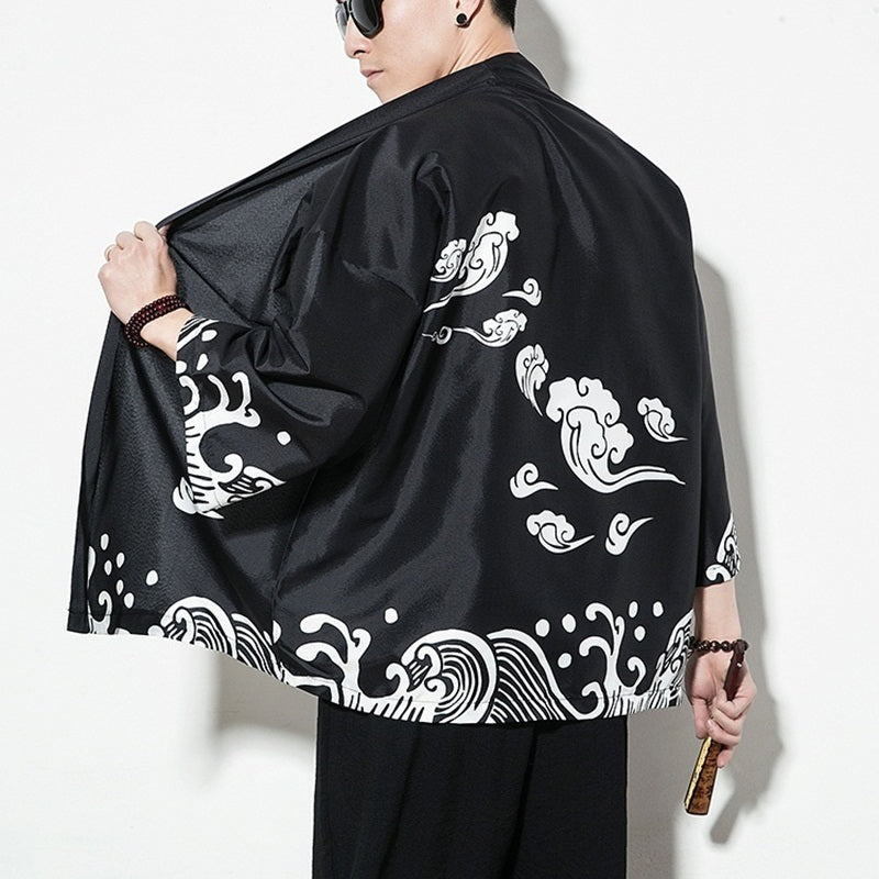 Japanese Style Zen Cardigan Shirt