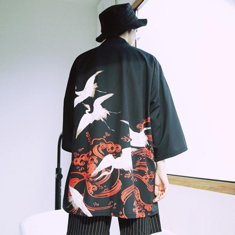 Japanese Style Zen Cardigan Shirt