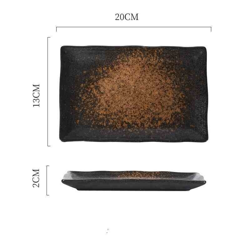 Lotus Edge Sushi Plate｜蓮口 長方皿