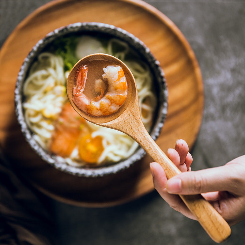 Big Spoon - Japanese Style Beech Wood Long Handle