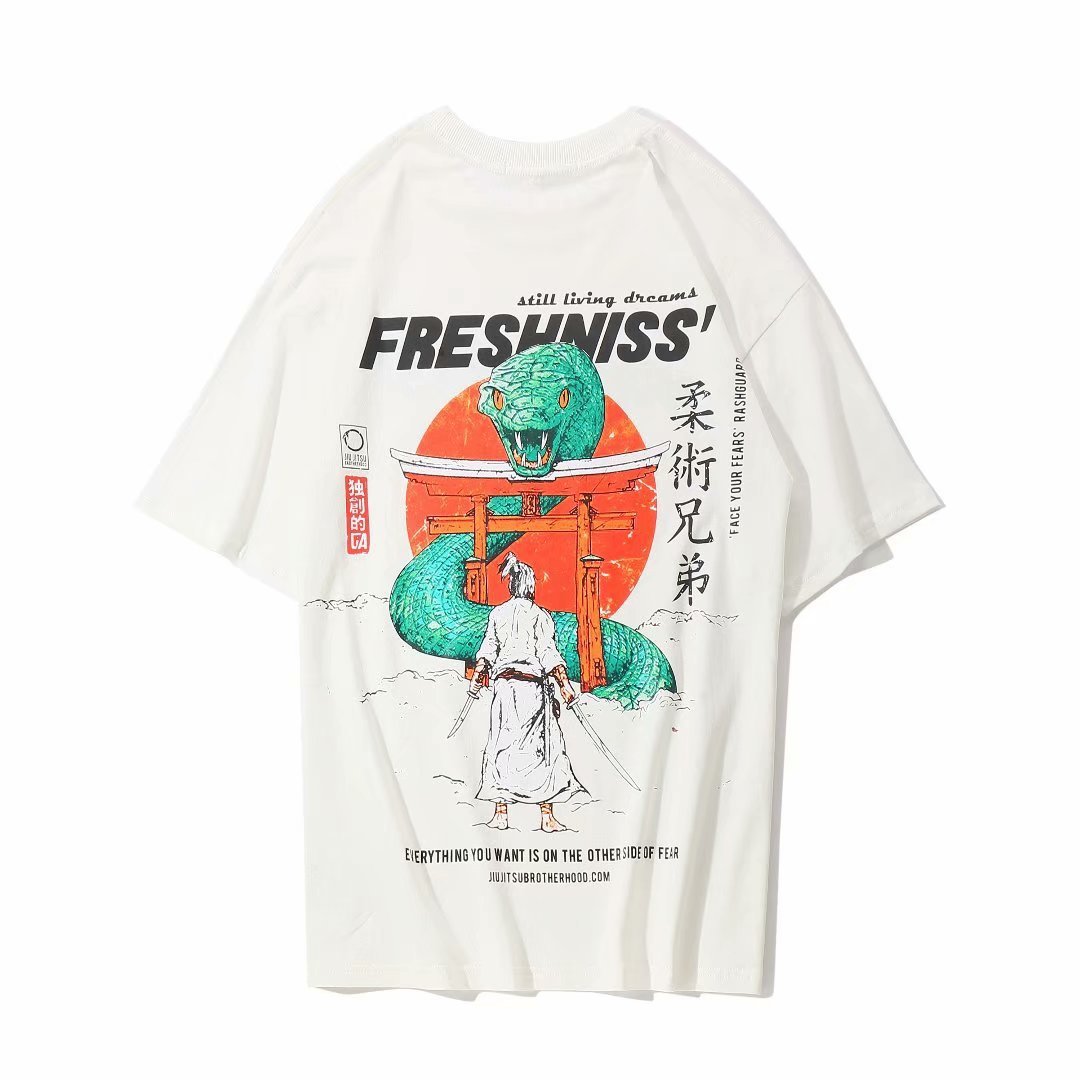 Harajuku Style Comics Shirt - 柔術兄弟