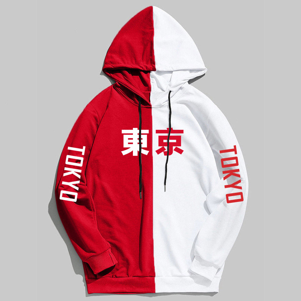 Cool Tokyo Print Harajuku Pullover Hoodie – Thin Sweatshirt