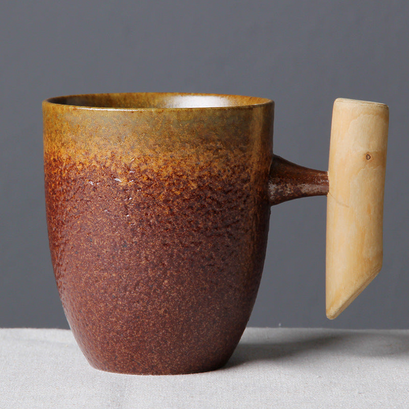 Japanese ceramic Hajimari mug