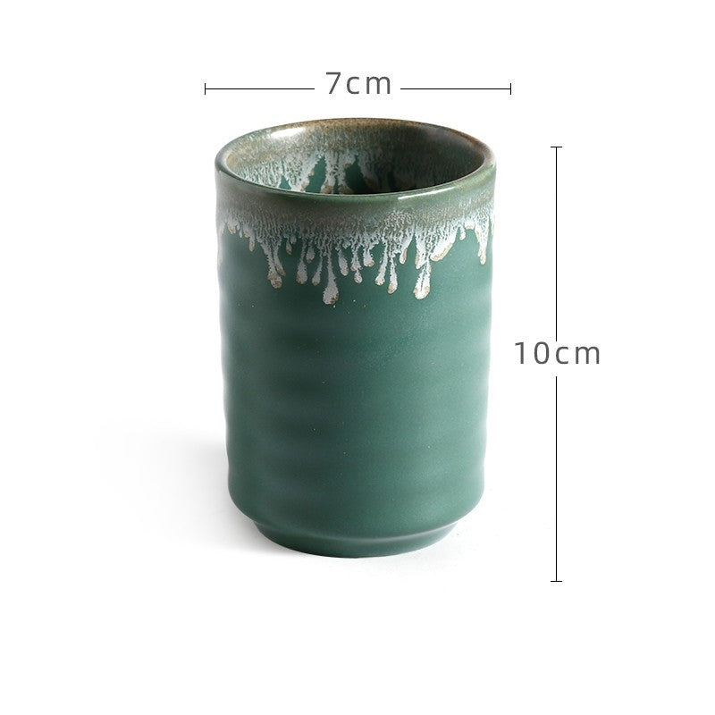 Japanese Retro Minimalist Hand-painted Mug