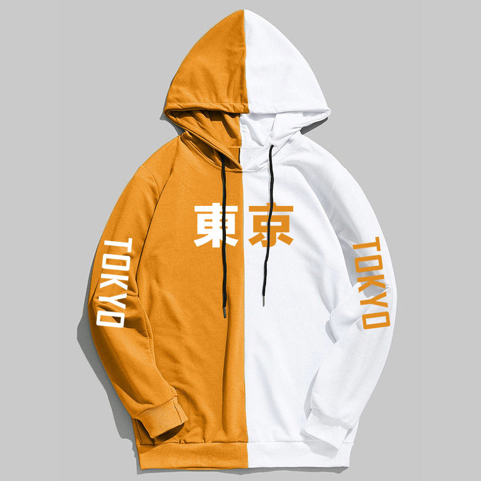 Cool Tokyo Print Harajuku Pullover Hoodie – Thin Sweatshirt