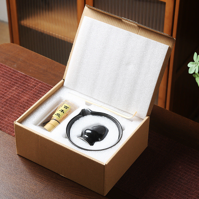 Japanese Style Matcha Bowl Set – Traditional Tea Whisk Utensils Kit