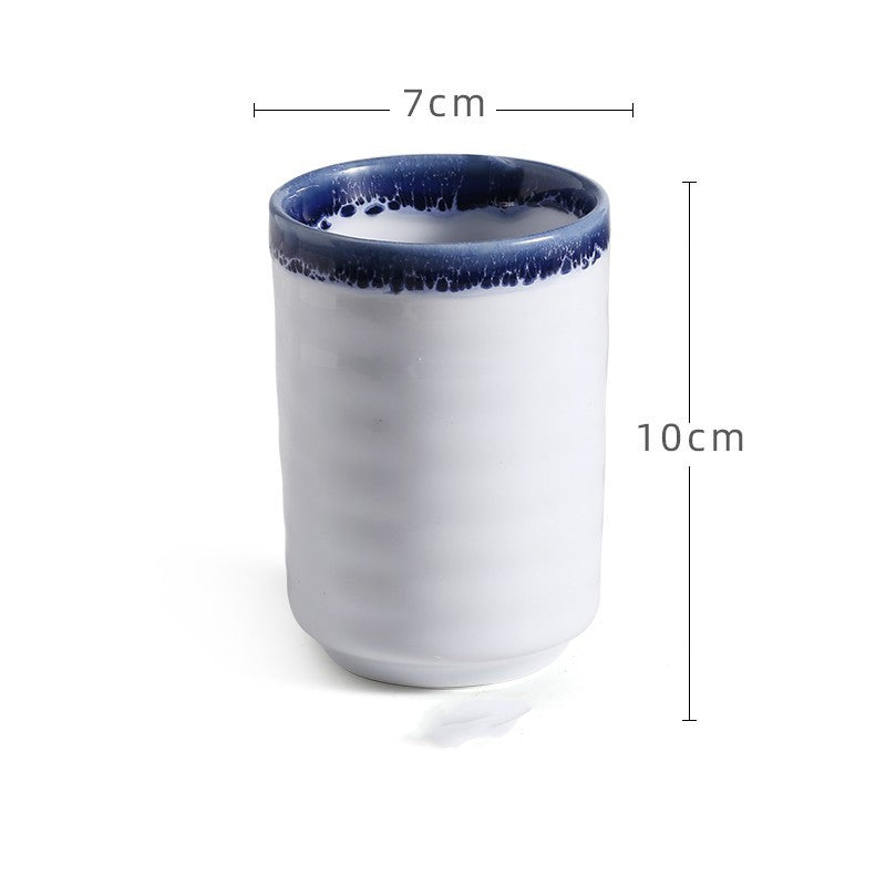Japanese Retro Minimalist Hand-painted Mug