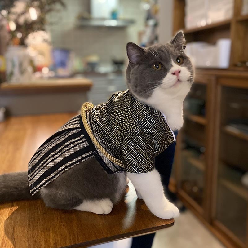 Japanese Kimono Samurai Pet Costume