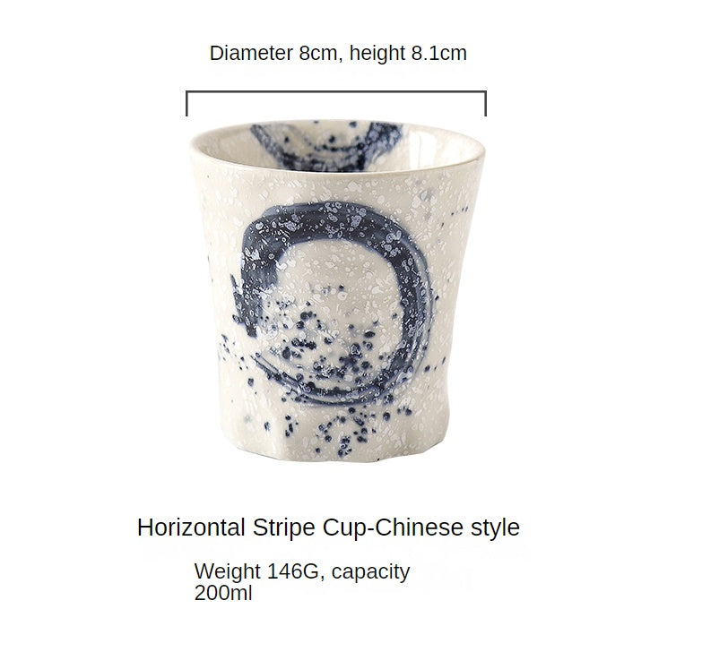 Taorou Japanese Hand-painted Vintage Ceramic Mug